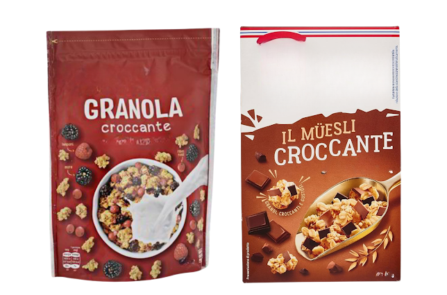 Muesli croccanti e granola